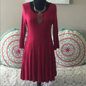 Red‎ Dress Marron
